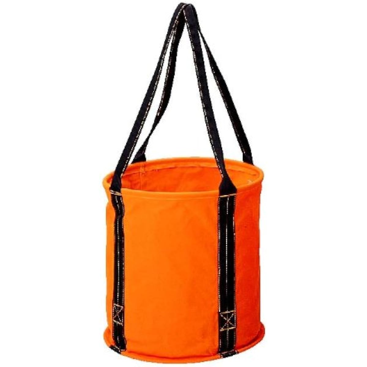 KOZUCHI No. 6 Waterproof Canvas Large Electric Bucket Orange Diameter 40 x Height 40cm KB-02-40 BOR