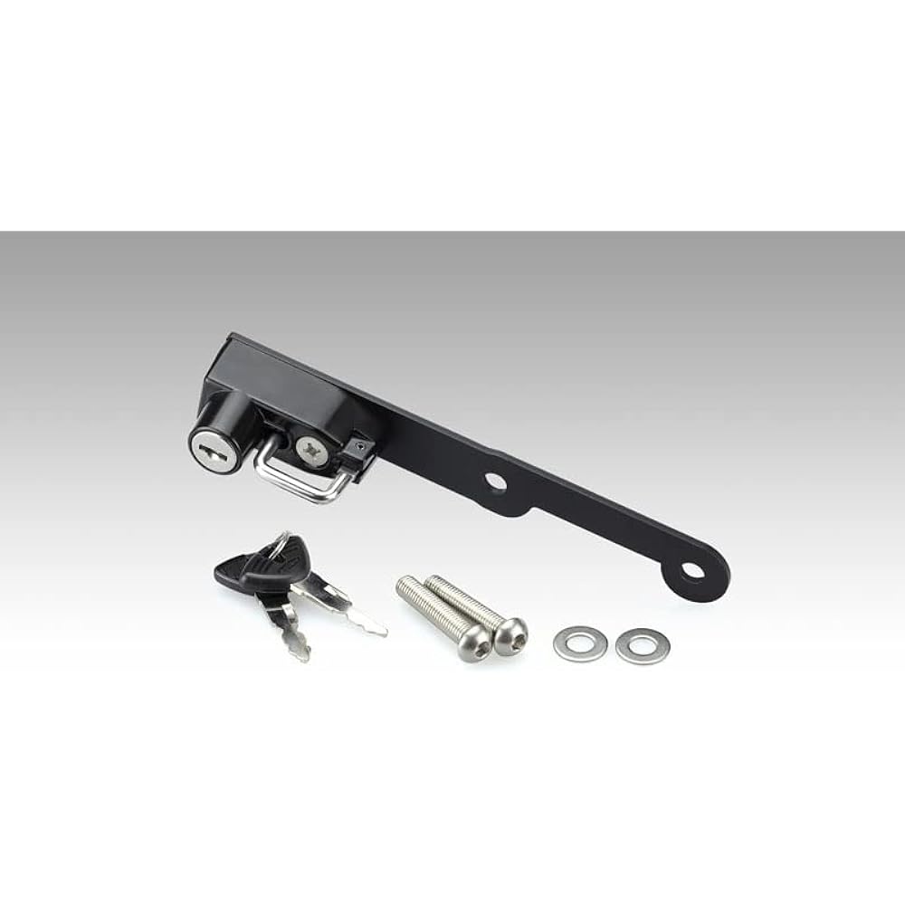 Kijima Motorcycle Bike Parts Helmet Lock Black Z900RS Right Side 303-1595R 2018- Z900RS KAWASAKI 303-1595R
