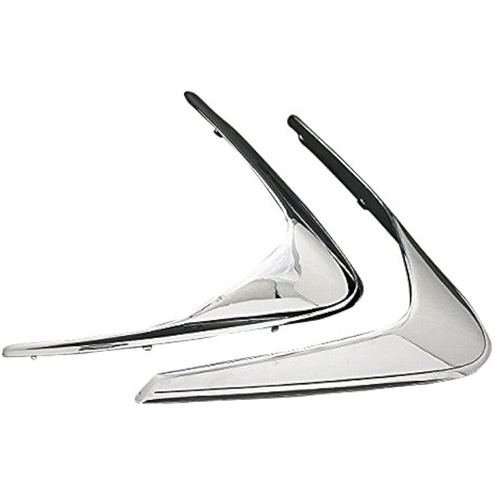 Bike Parts Center Fusion Plated Side Visor Left and Right Set 302915