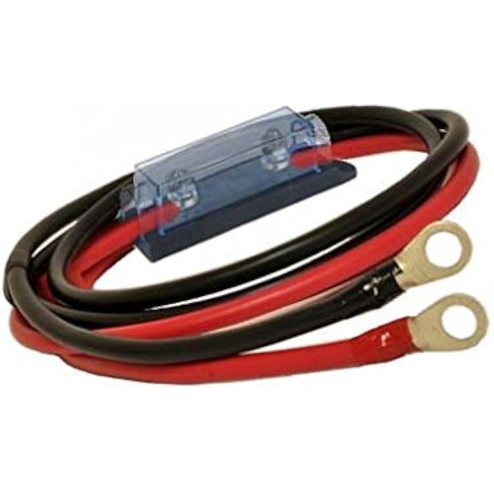 ONE GAIN 3000W Class 12V Type Cable with Fuse for Inverter Manufactured by COTEK Compatible with SP3000-112 Inverter SP3012KIV SP3012kiv