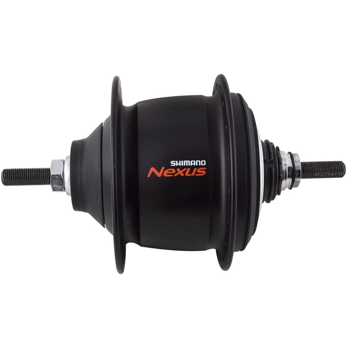 SHIMANO Interior 8R Hub SG-C6011-8V Interior 8S Premium Specification Black 36H Shaft Length: 184mm OLD: 132mm - When installing the roller brake, please remove the left waterproof cap unit KSGC60118VAL