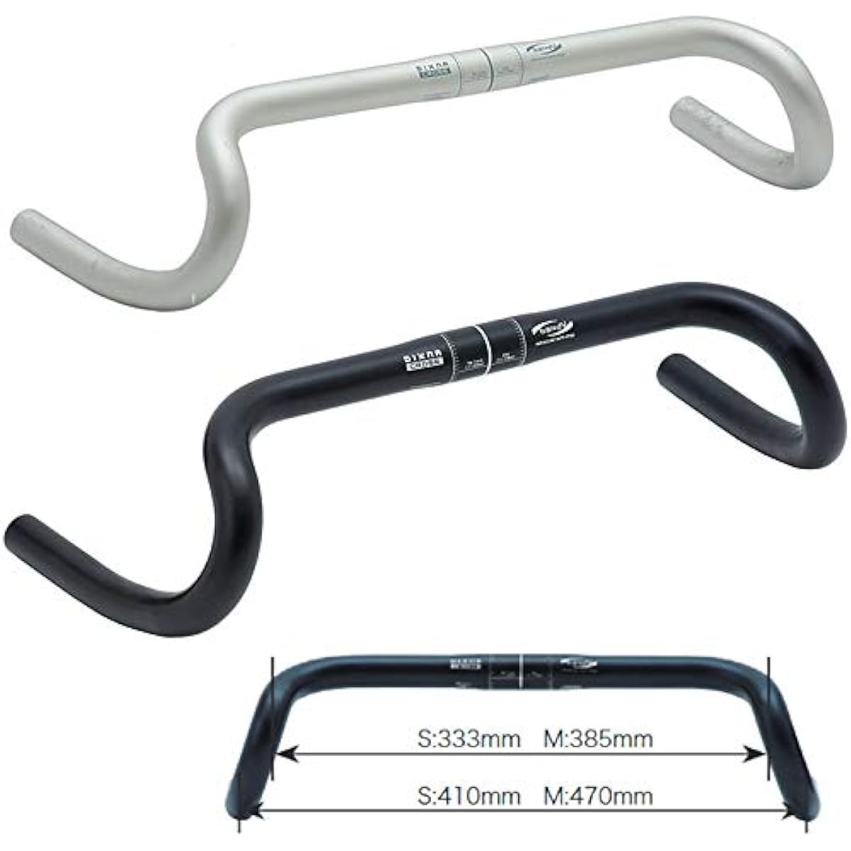 DIXNA Cross Bandy 26 Bar Clamp Diameter: 26.0mm Drop Handle Color/Size Soft BK/M V23P032 Soft Black