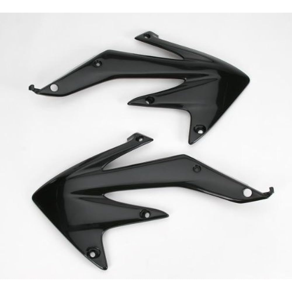 UFO HO04600-001 Replacement Plastic (Honda Shuroud RAD CRF450X Black)