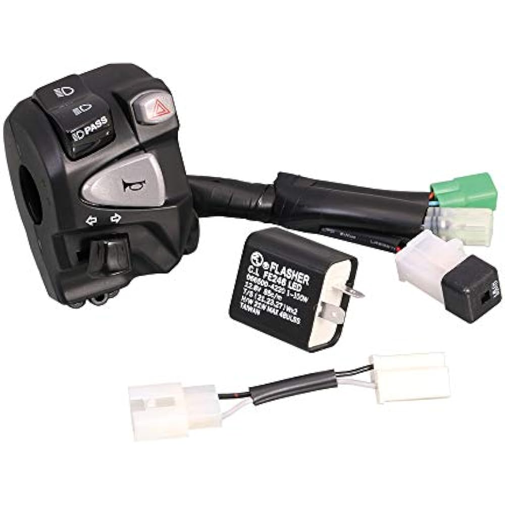KITACO Left Handle Switch Assy with Hazard Cross Cub 110 (JA45) 756-1446100