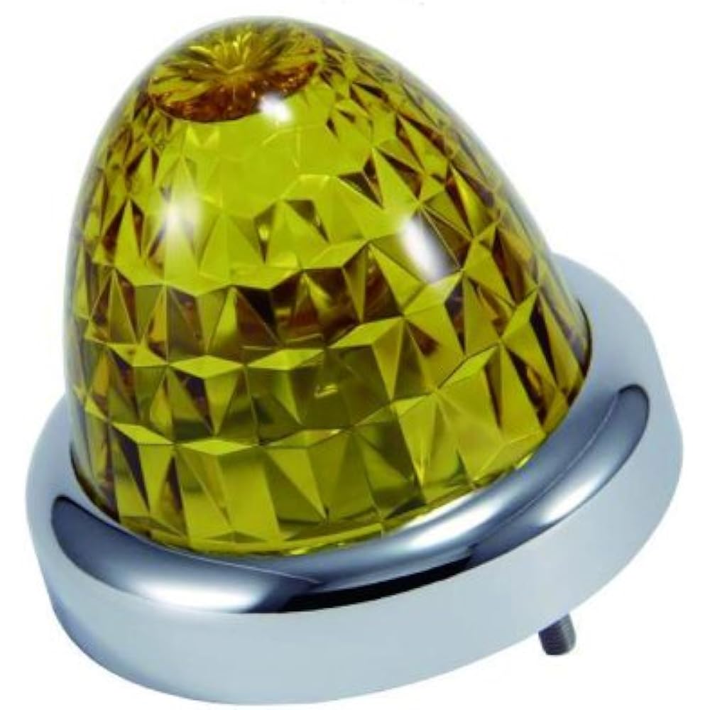 JET INOUE G-1 Plastic Marker Lamp Plated Ring 10 Pieces Yellow 532352