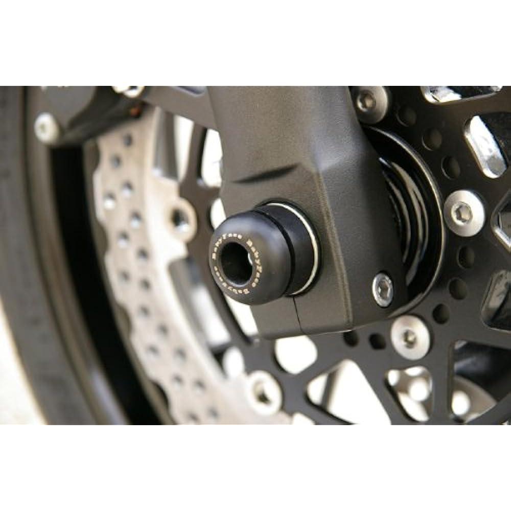 BABY FACE Axle Protector Front Duracon Black ZRX1200 DAEG (09-12) 006-A0026BK