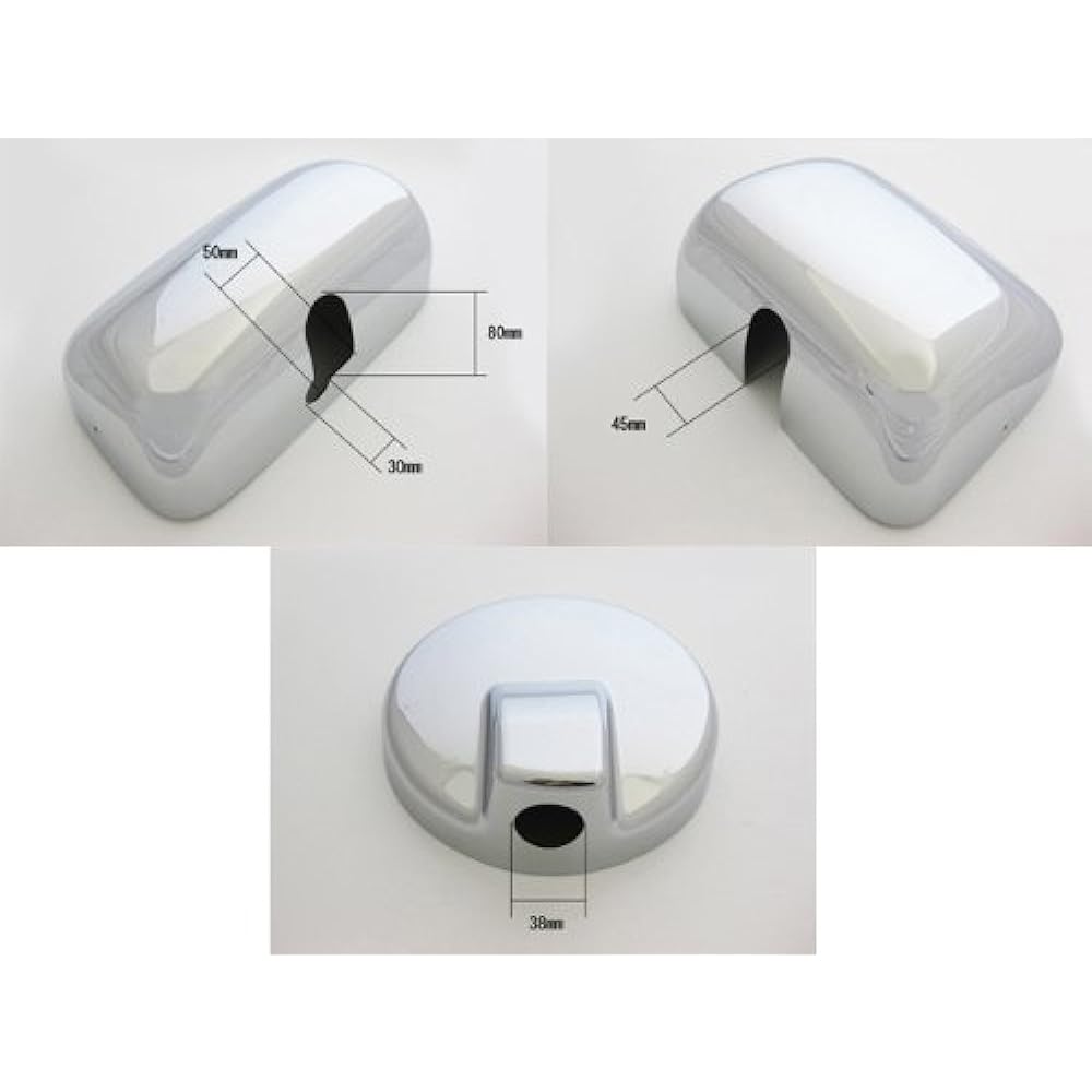 MADMAX Made in Taiwan Plated Mirror Cover Set Ranger Pro 4t Standard/Wide (MLN) 130-9403