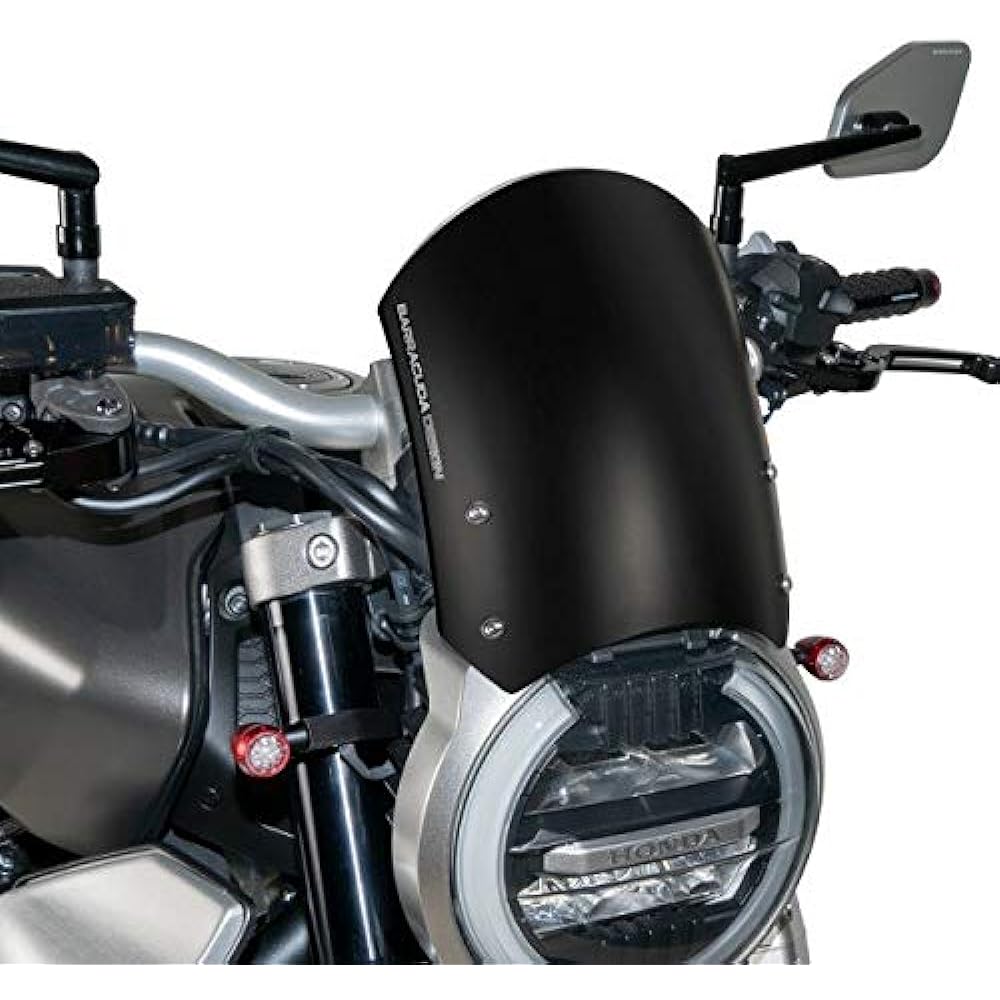 BARRACUDA Windshield AEROSPORT Aluminum Fly Screen Black HONDA CB1000R (2018-) HN1300-18N