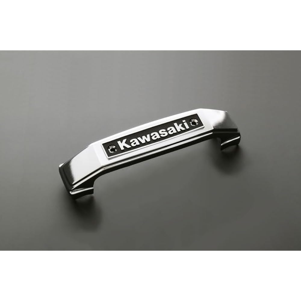 PMC Stem Emblem Kawasaki Lowercase Chrome Plated 47-2282