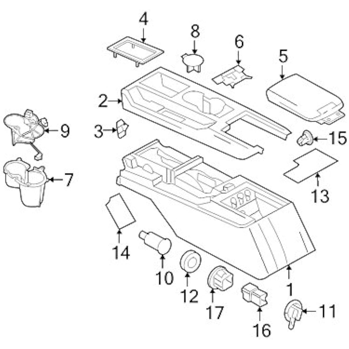 Ford 5R3Z-6306024-AAC-Door asy-Glove com