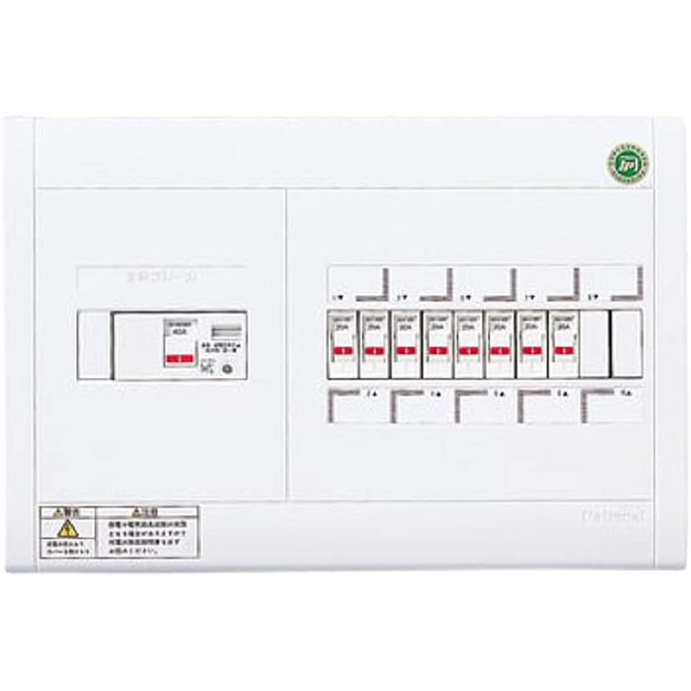 Panasonic Sukkiri Panel Standard Horizontal Single Row Type 8+2 40A BQWB8482