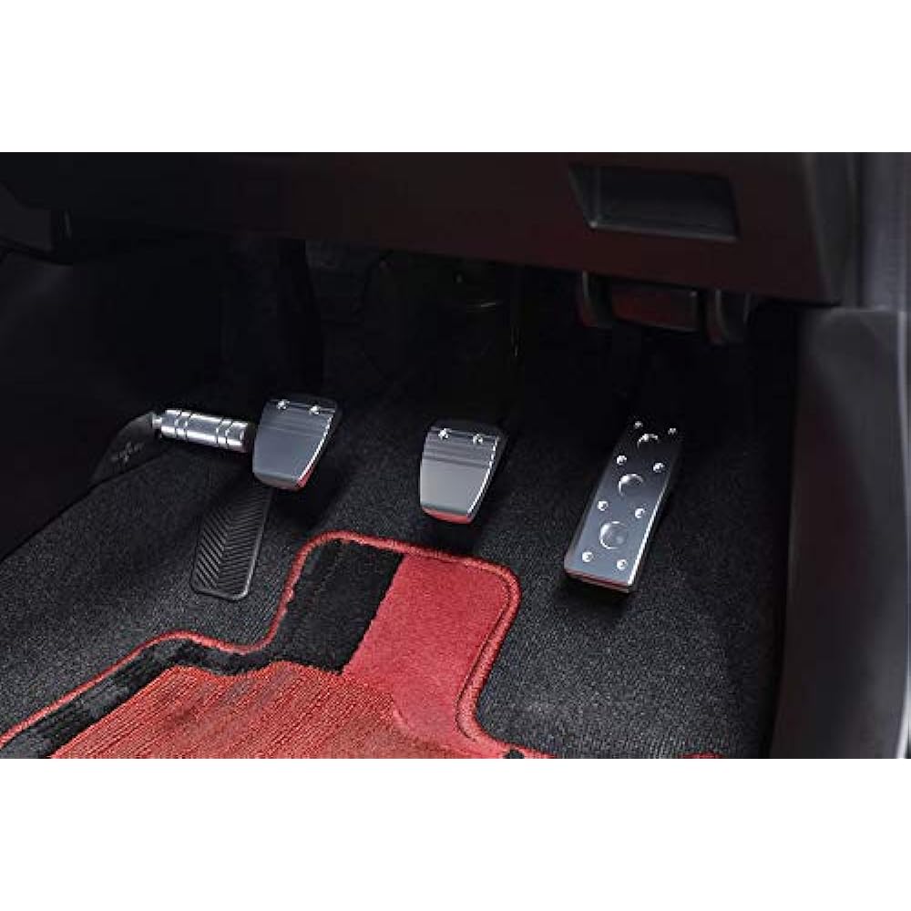NEOPLOT NP70570 Pedal Cover, Brake/Clutch Pedal Neo Set, Pursuing Movement During Operation, Brake / Clutch Pedal MT Car, Suzuki Swift Sports/Alto Works/Jimny/Jimny Sierra Silver 1 Piece