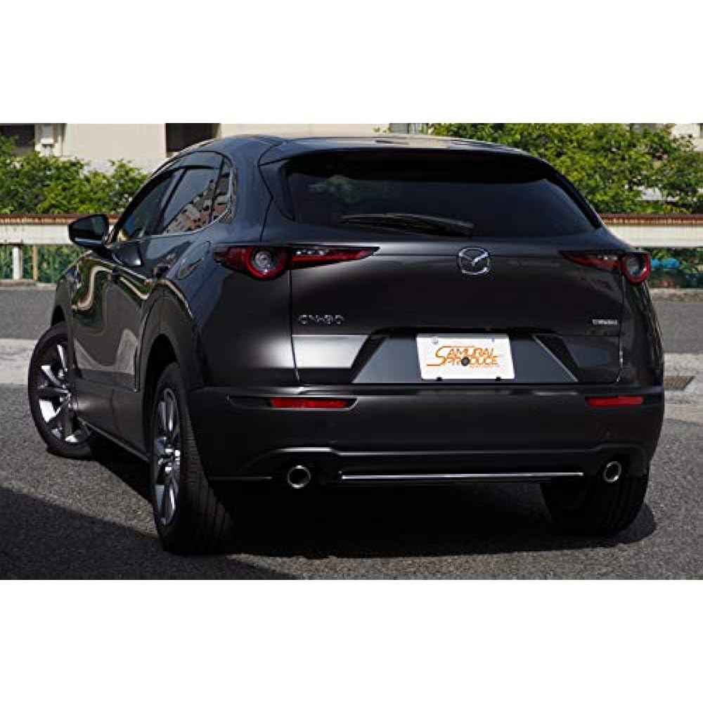 Samurai Produce Mazda CX-30 DM Series Dedicated Rear Lip Garnish 1P Mirror Finish