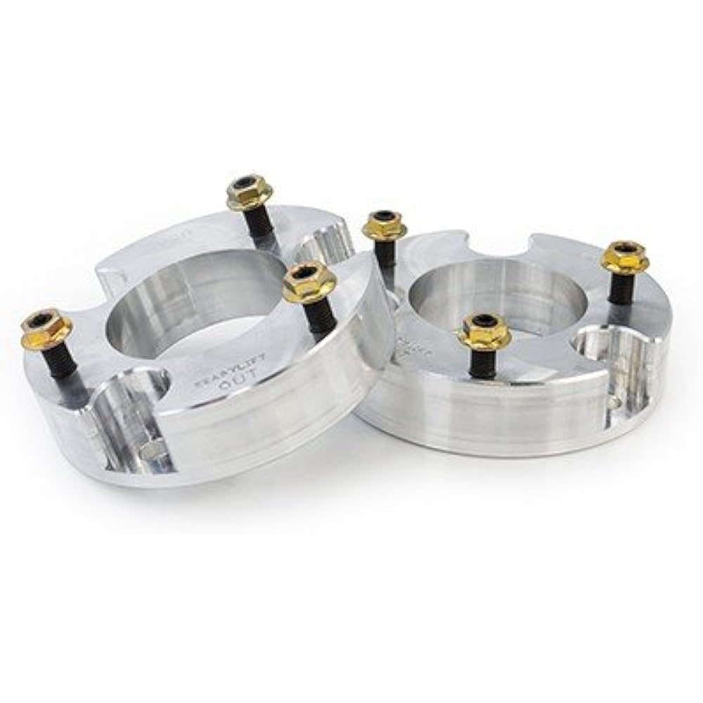 READYLIFT 66-2215 Front Strut spacer leveling kit (READYLIFT SUSPENSION 2015+ FORD F-150 2.25 inch billet aluminum)