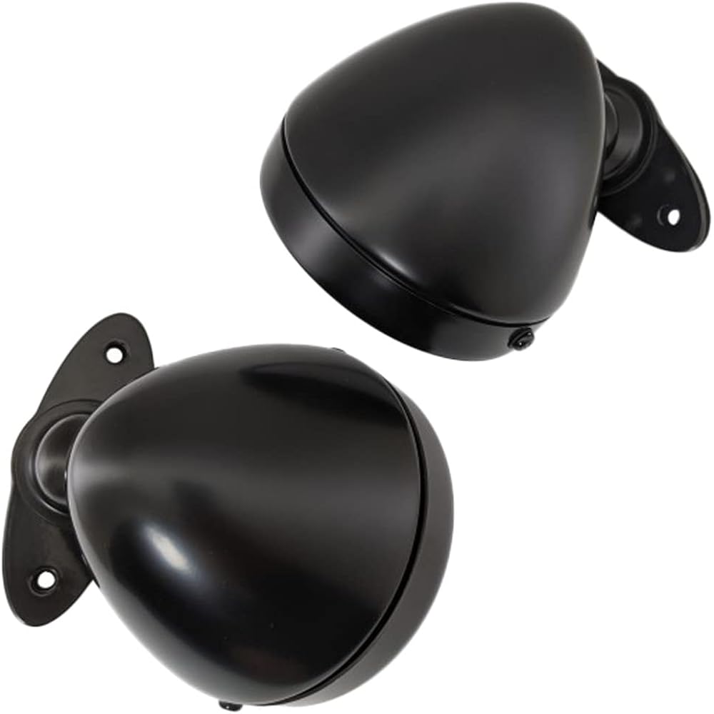 Jas Performance Side Mirror Roadster NA6C NA8C NB6C NB8C Classic Racing Style Matte Black JP-1024