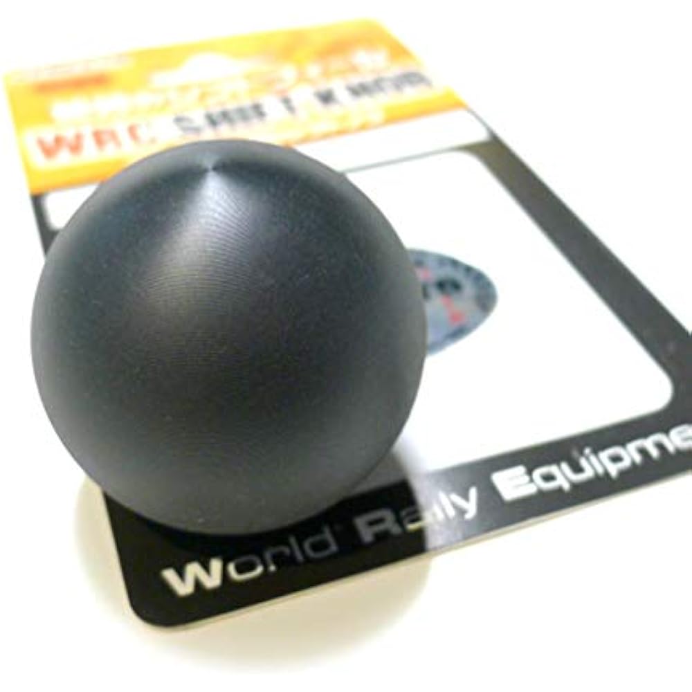 PRESTO RALLY RACING WRC Shift Knob Spherical M10x1.25 Black Nissan/Mitsubishi Vehicles etc. PH-200B003B