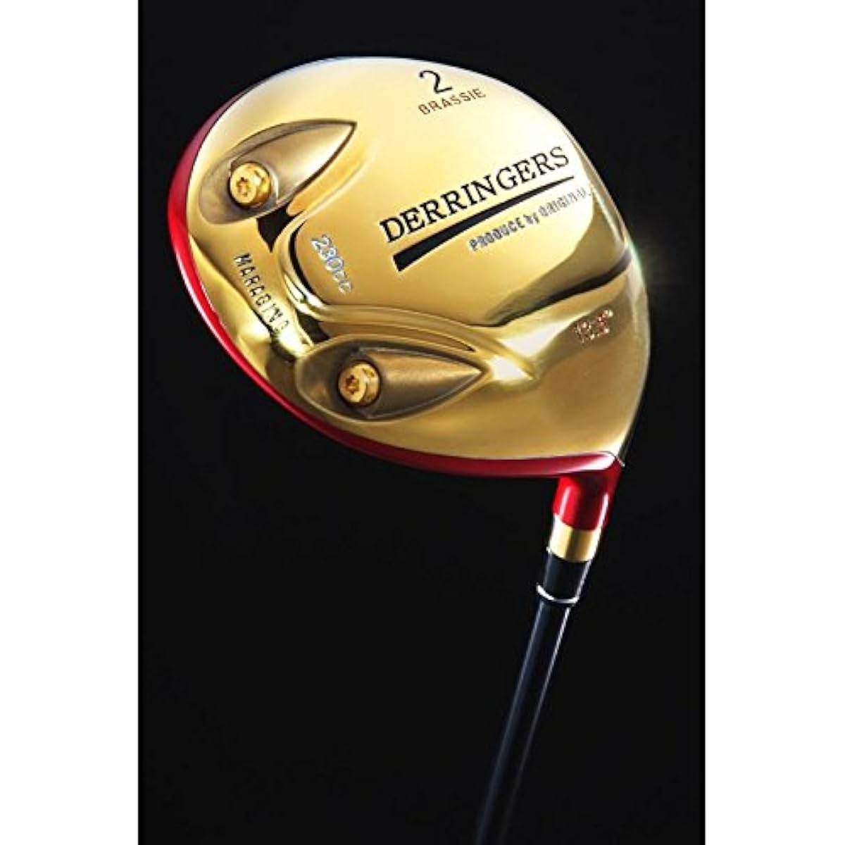 Original Fairway Wood Derringer Power Brassy BRS-01 Derringer Power Brassy No. 2 Wood Short Carbon Shaft R (Regular) Carbon Unisex Right Loft Angle: 13.5 degrees No. 2 Flex: R