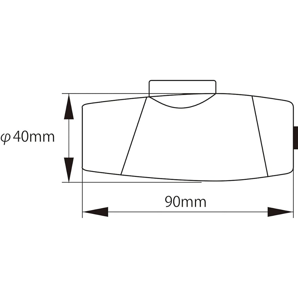 Komine Motorcycle Security Lock Armor Joint Lock Red (φ25mm x 1200mm) LK-112 678