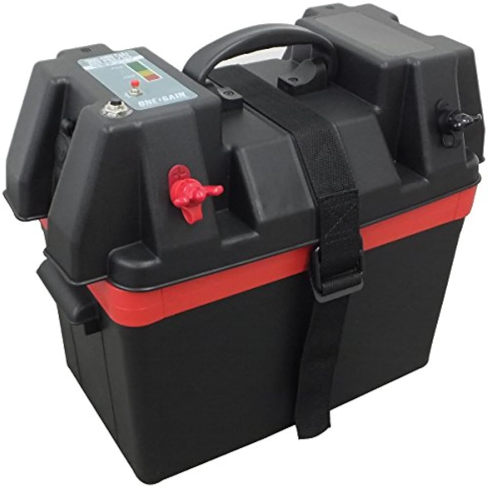 ONE GAIN Battery Control Box Easy Charging with Cigarette Socket BCB-01