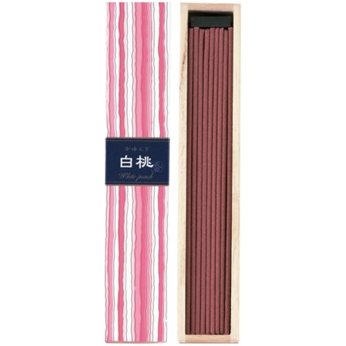 Kayuragi Stick 40 white peaches x 10 pieces set