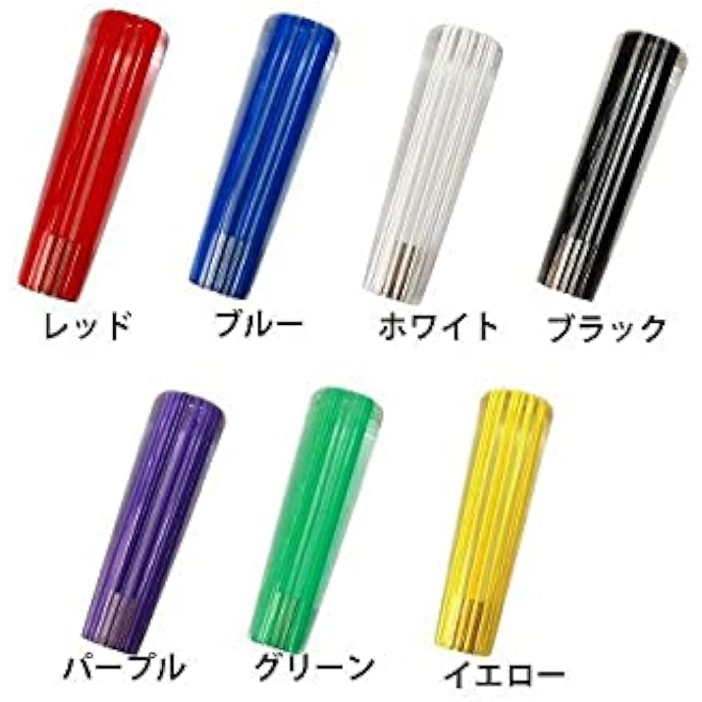 Fuso Best One Fighter Retro Striped Shift Knob 150mm Black Line MM75-11311-BK