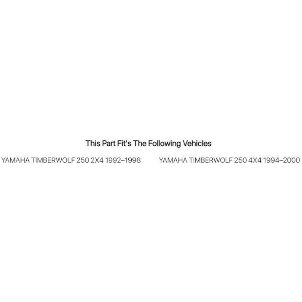 Motion Pro Slottle Cable -Yamaha Timber Wolf 250 2X4 1992-1998