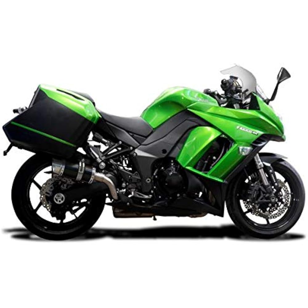 DELKEVIC KAWASAKI Z1000SX Slip-on Carbon Muffler 2010-2018 200mm KIT01GJ
