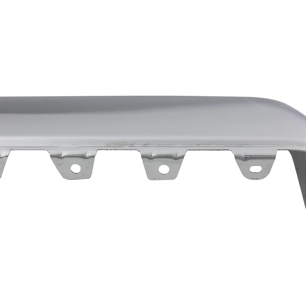 2007-2013 Chevrolet Silverad GMC Sierra 1500 2500HD 3500HD Chrome Steel Rear Bumper End Cap No Driver Left