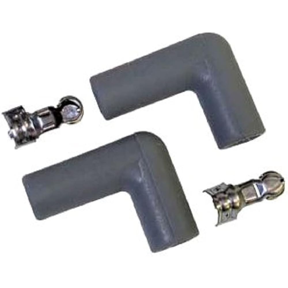MSD 3323 90 ° Spark plug boots, (2 packs)