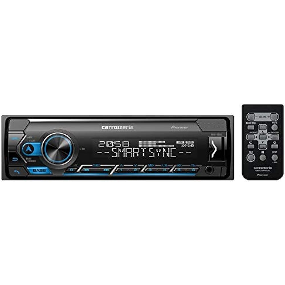 Pioneer Pioneer Audio MVH-5600 1D Mechaless Bluetooth USB iPod iPhone AUX DSP Carrozzeria