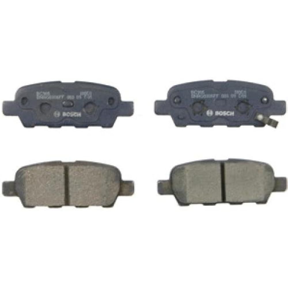 Bosch BC905 QUIETCAST Premium Ceramic Disc brake pad compatible models: (EX, FX, GX, JX, M, Q, QX, X); , Rogue, Centrail+, etc.