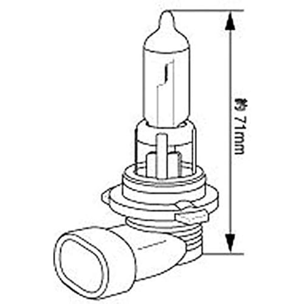 PIAA Headlight Bulb Platinum Spark (Beautiful White Light) HB3/4 12V55W 4100K MB33