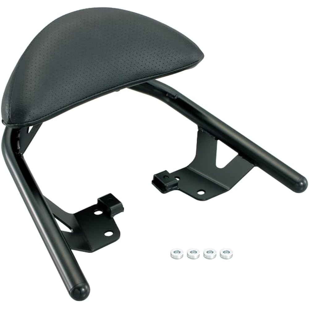 KITACO Tandem Backrest GSR250/GSR250S/GSR250F Backrest with Tandem Bar 150 Black 652-2800150