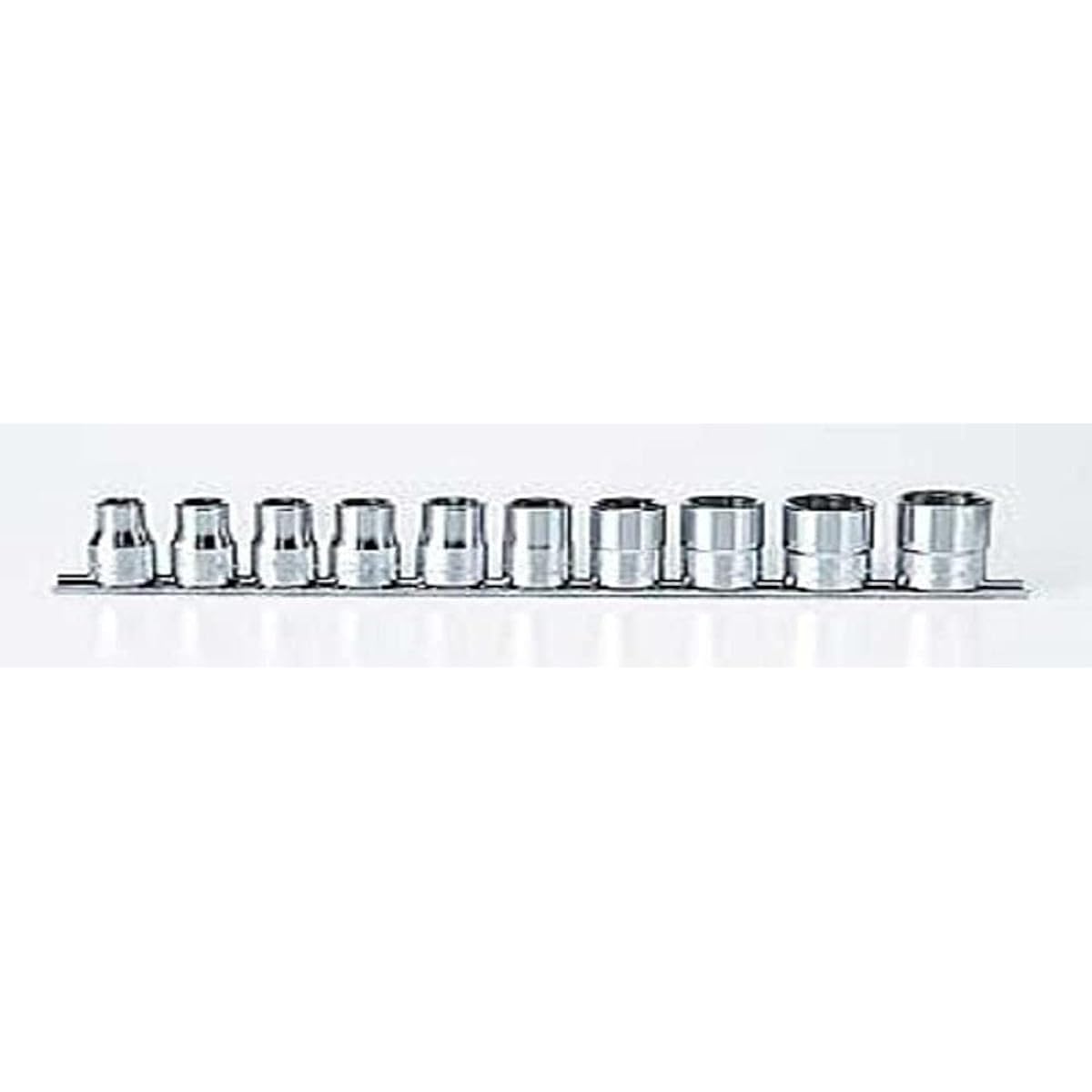 Yamashita Industrial Research Institute Koken 1/2 (12.7mm) SQ. Surface socket rail set 10 pieces RS4410M/10