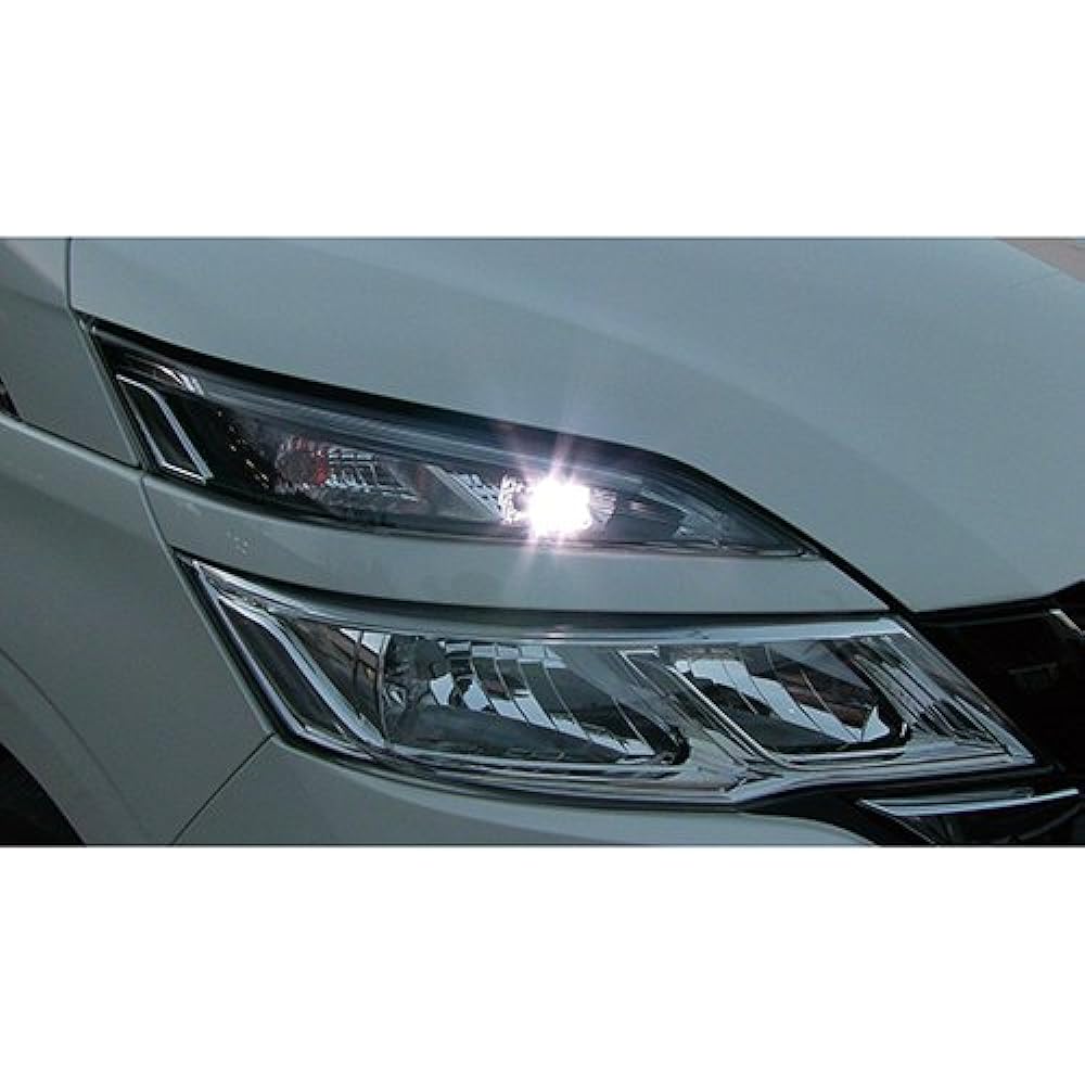 Carmate Car Position Lamp LED GIGA T10 6500K 120lm Pure White Light Made in Japan Vehicle Inspection Compatible BW166