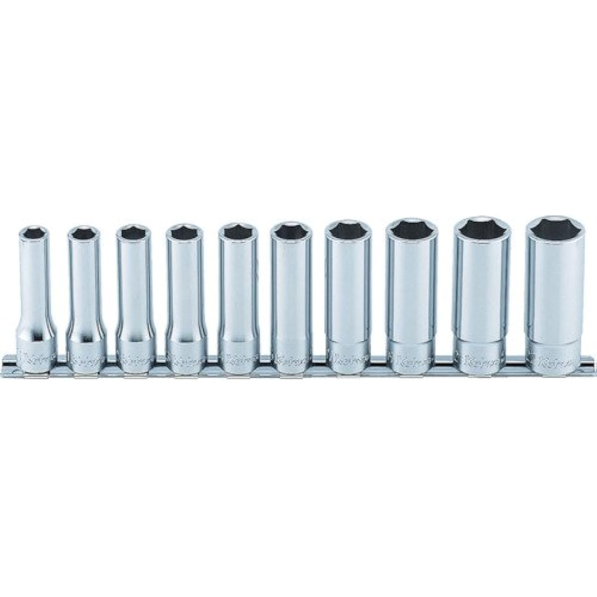 Koken 1/2(12.7mm)SQ. Hexagonal deep socket rail set 10 pieces RS4300M/10 10P