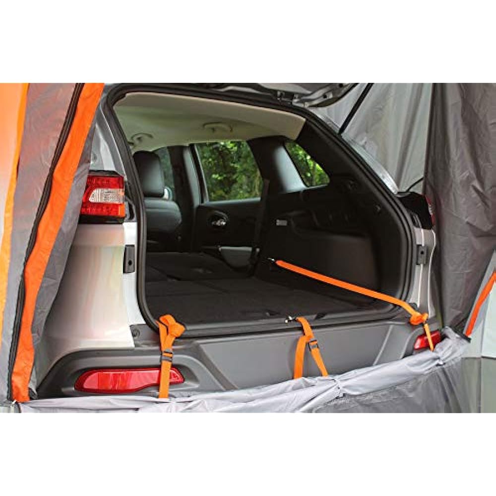 Rightline Gear SUV Tent Rear Hatch Door Mount 243cm x 243cm x 219cm Waterproof Storage Bag Included General Purpose PRG-110907