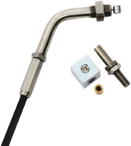 ACTIVE DIY throttle wire 1400mm 2 pieces (stainless steel fittings/outer: black) 1060302