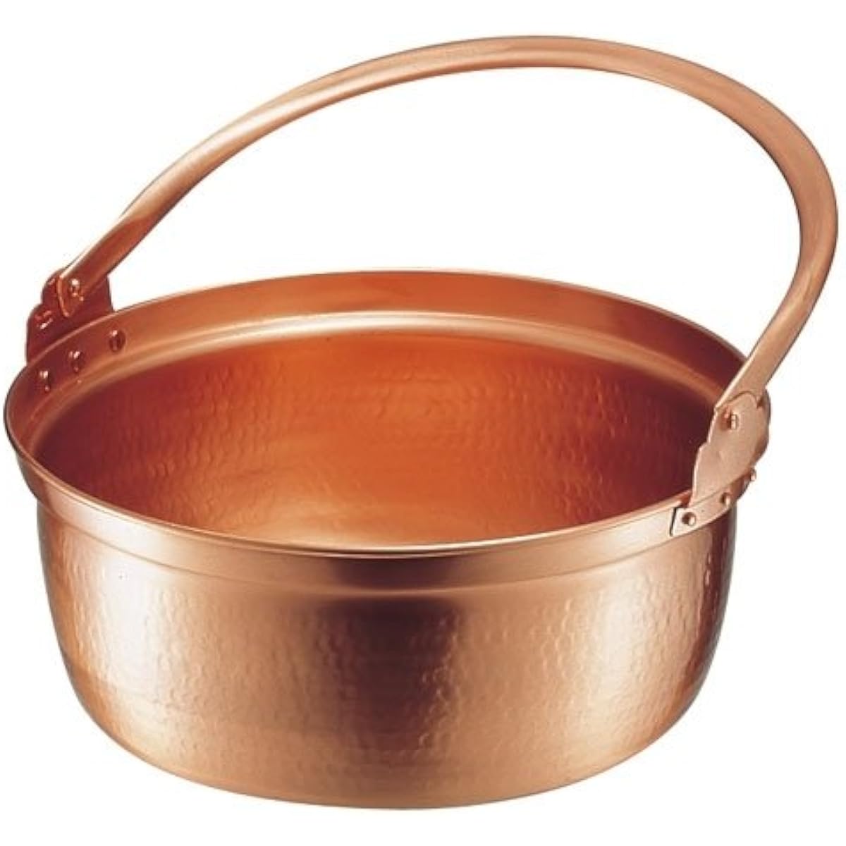 Endo Shoji Copper Wild Vegetable Pot (No Tin Lined Inside) 36cm ASV01036