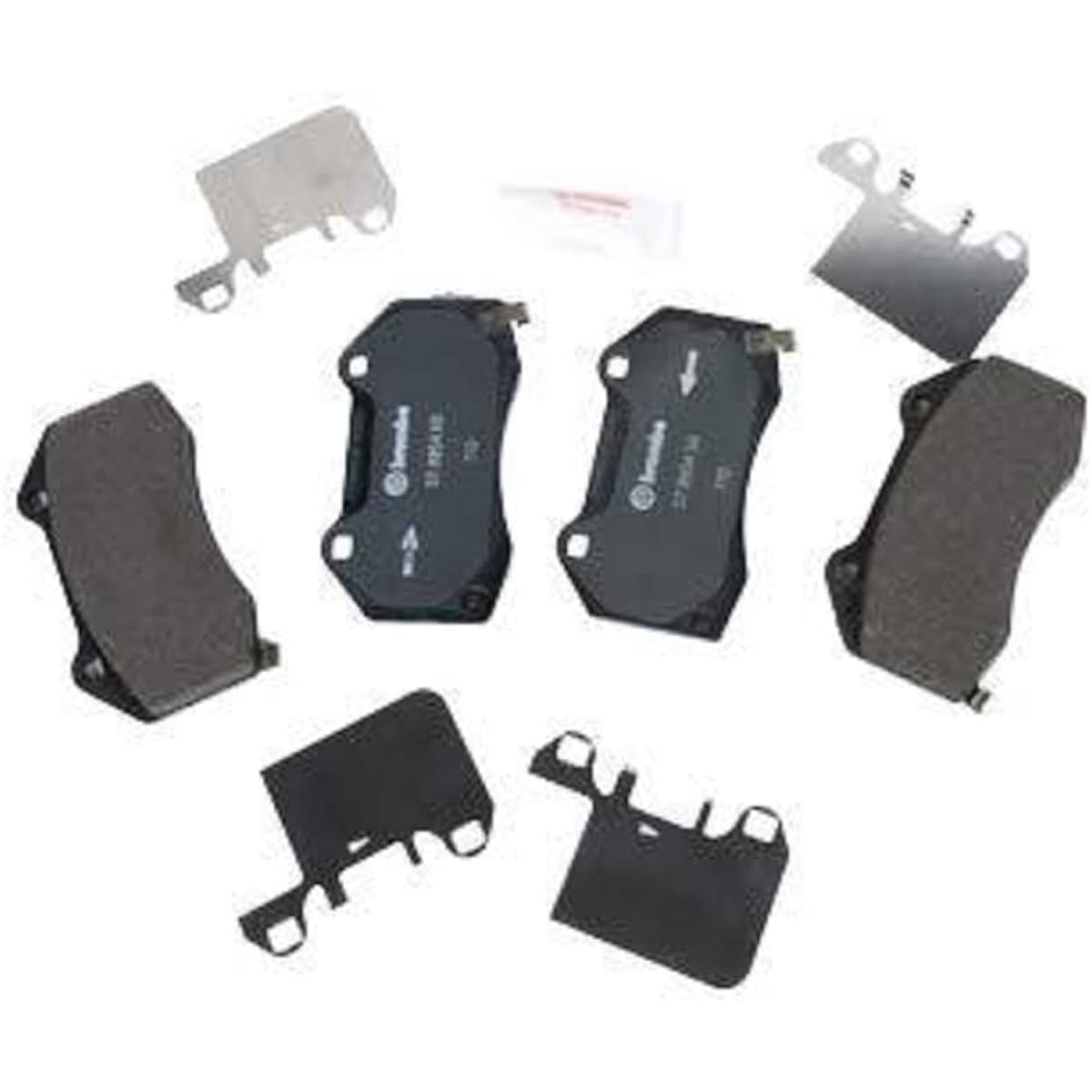 ACDelco 171-1012 GM Original Equipment Front Disc Brake Pad Kit with Brake Pads, Clips, and Lubricant