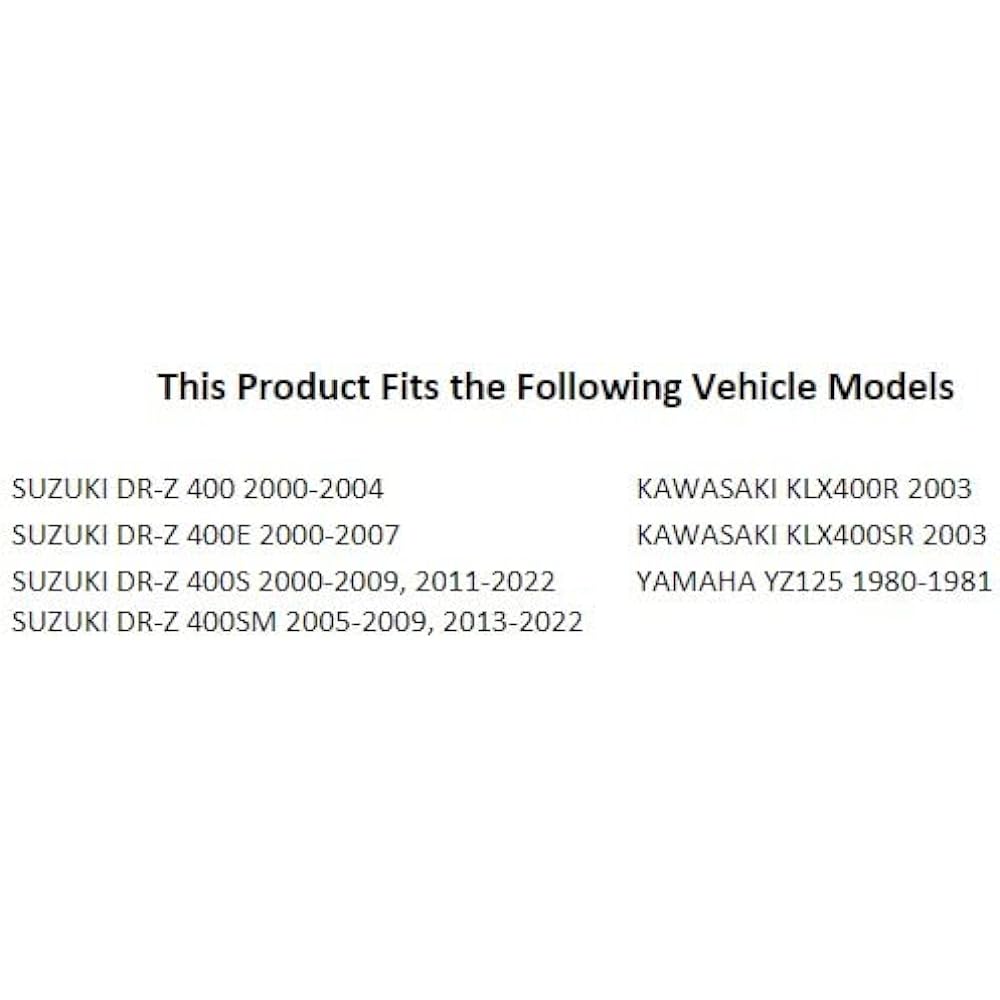 For TUSK First Line Air Filter Suzuki DR-Z 400