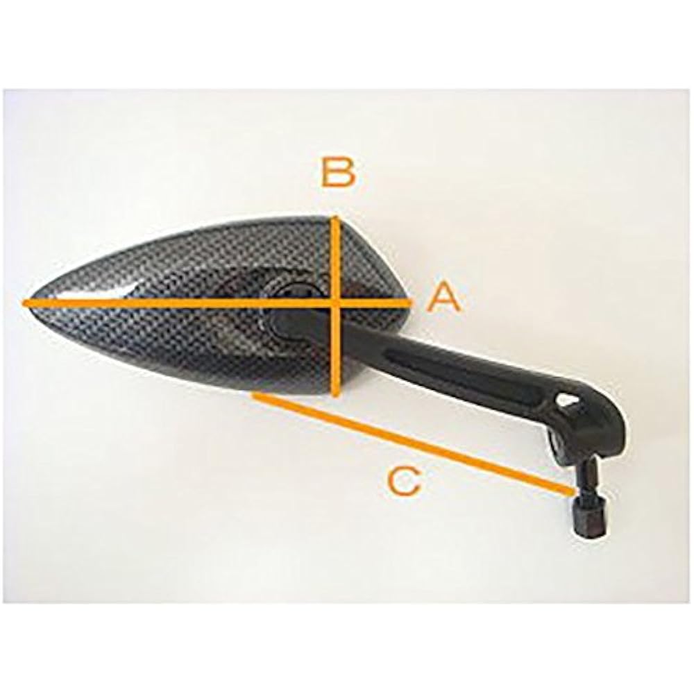 KN Planning KOSO Cygnus X PCX Majesty S Blade Mirror Blade Mirror Rearview Mirror Blue Lens