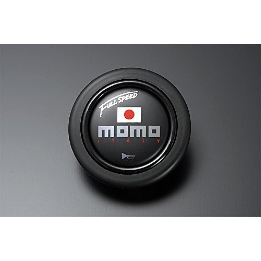 MOMO 3.5 inches (90 mm) Deep Cone Steering 34.8 Pie Black Top Full SPEED 348D BK