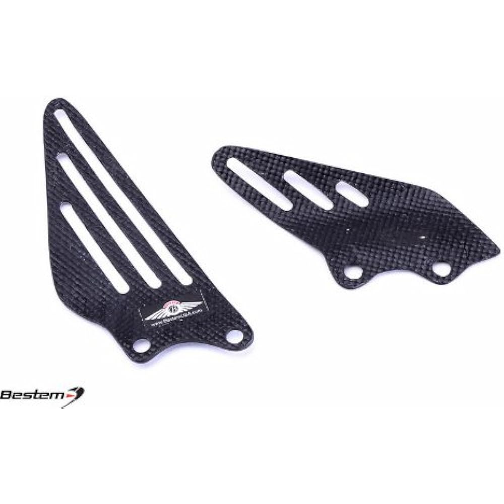 Bestem CBKA-1406-HGD Carbon Fiber Heel Plate Guard for Kawasaki ZX14 2006-2013