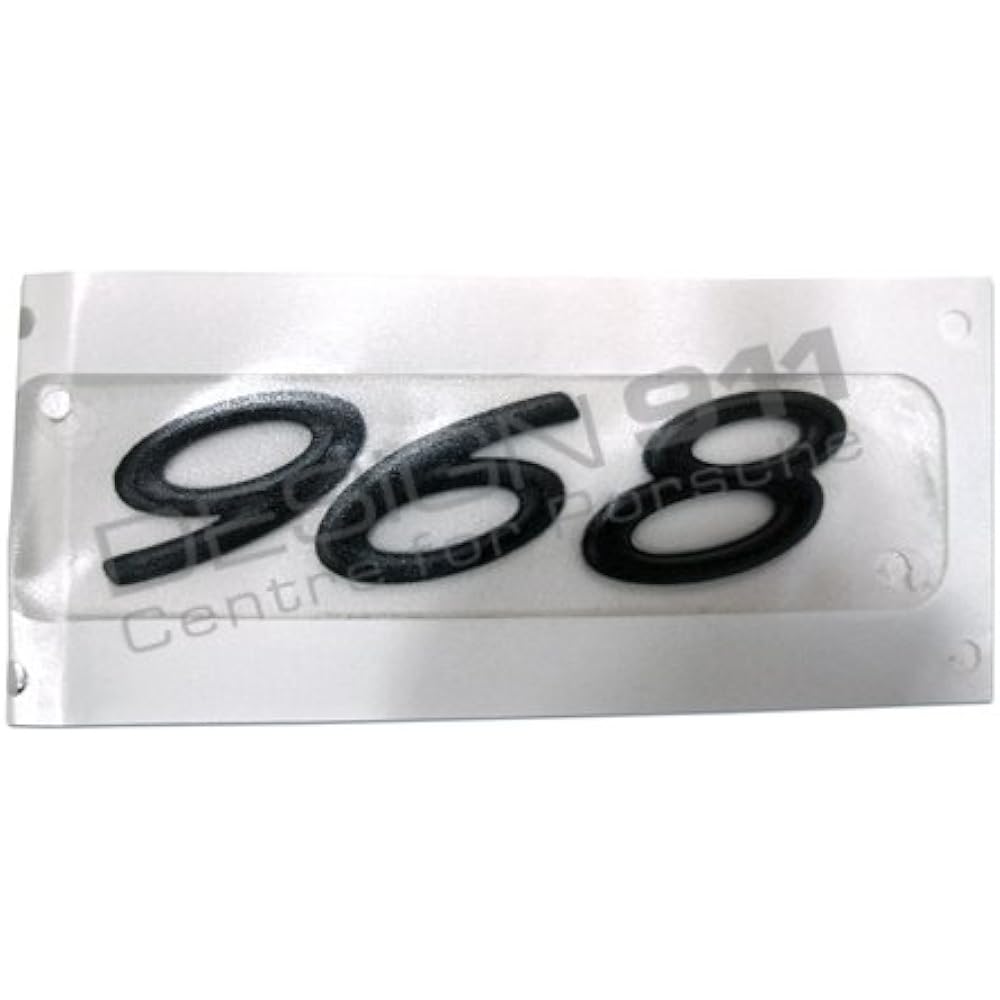 968 rear badge Porsche 968