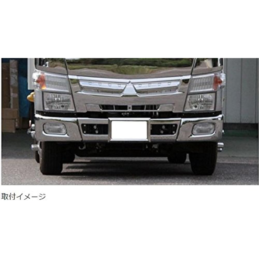 JET INOUE Blue Tech Canter Front Bumper Corner Plating Standard 510505