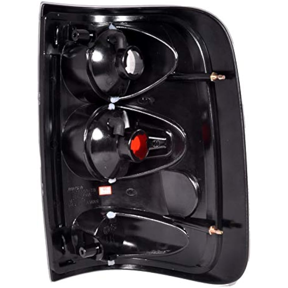 SPEC-D TUNING FORD F150 Style Chrome Clear ALTEZZA Tail Light Lamp Pair