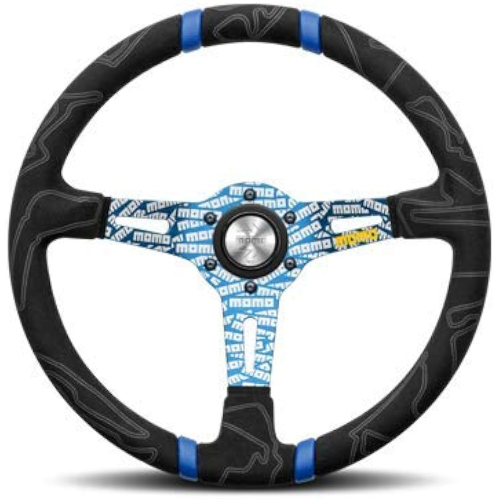 MOMO Steering ULTRA Blue 350mm U-03
