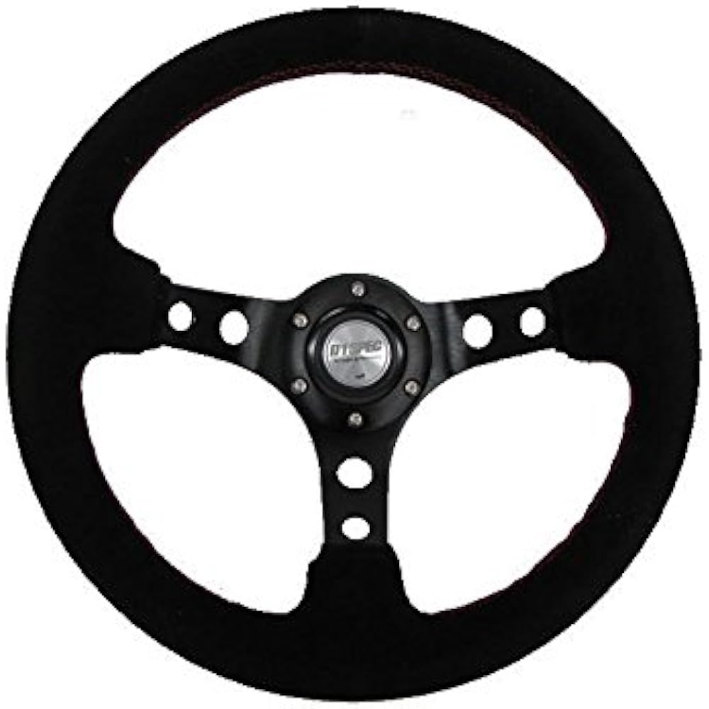 fortune D1 SPEC DEEP70 Buckskin Deep Cone Steering 33 Pies Red Stitch DSC-70330BSRE