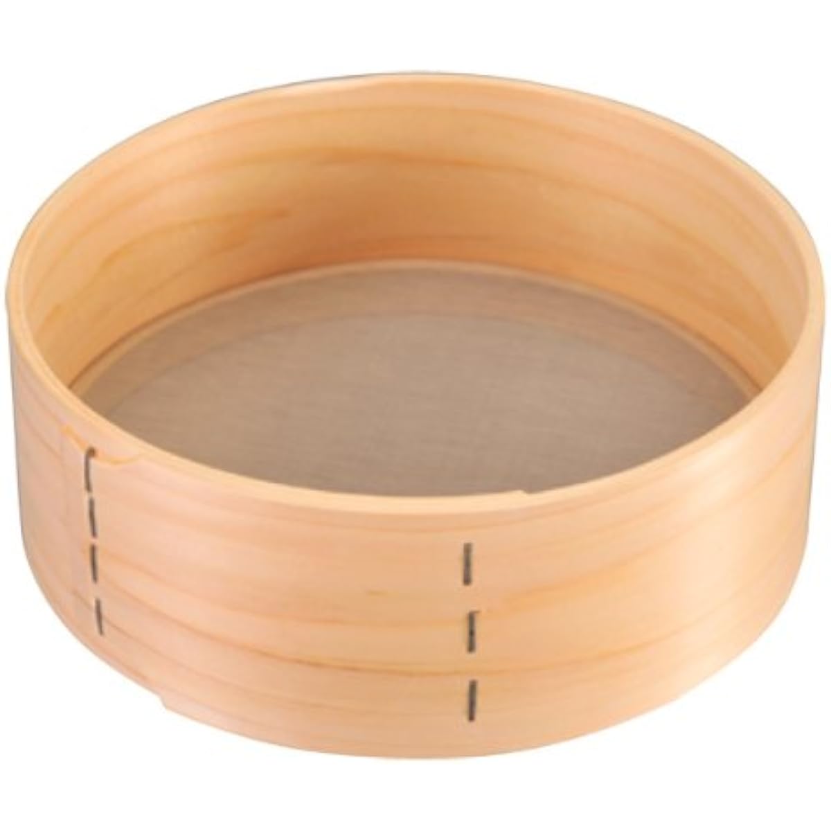 Wooden frame, stainless steel, buckwheat flour sieve, 8 inches, 60 mesh, 3073740